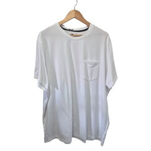 VRST Mens XXL Essential Pocket Tee GWI‎ White Short Sleeve T Shirt